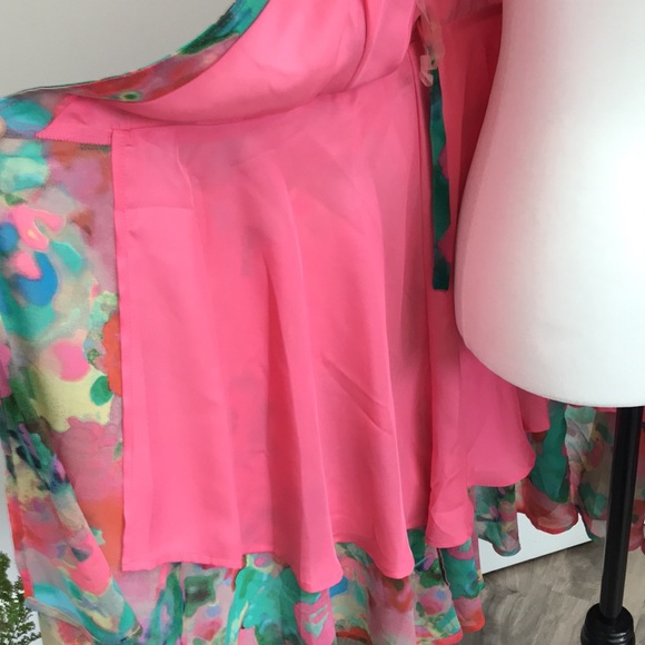 ❌SOLD OUT❌ BB DAKOTA floral wrap dress - NEW only size 4 left - Picture 7 of 14